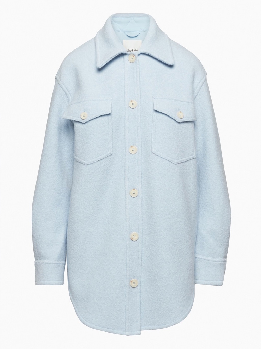Aritzia Ganna Jacket - Light Blue